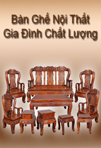 BÀN GHẾ NỘI THẤT GIA ĐÌNH